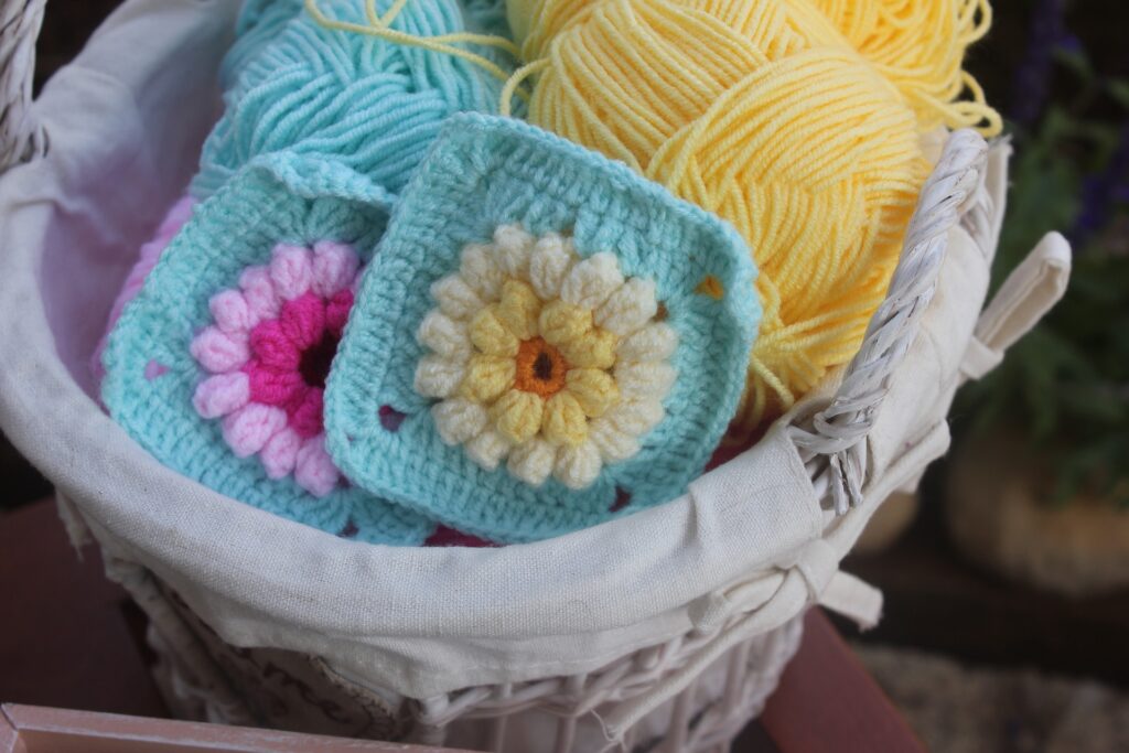 Hoe Granny Square haken Afrikaanse bloem?