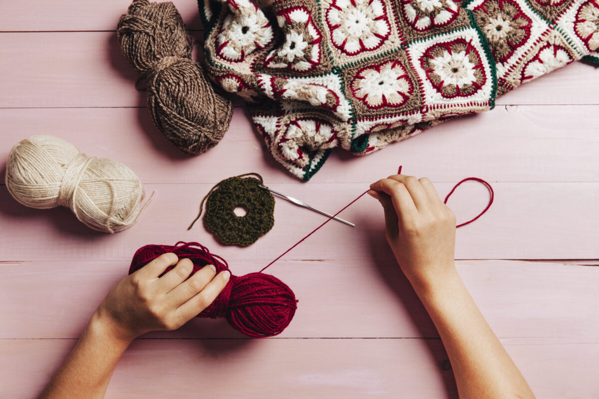 Hoe Granny Square haken Afrikaanse bloem?