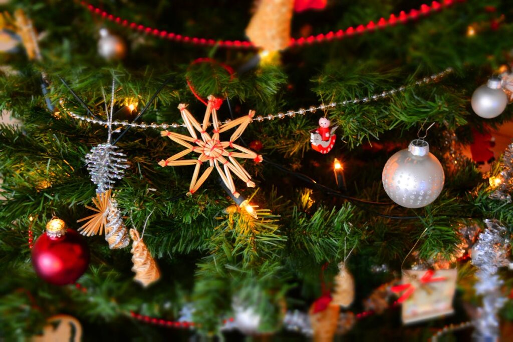 Kerstballen breien?