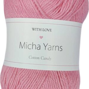 Micha Yarns 100% katoen haakgaren Donker Roze 009?