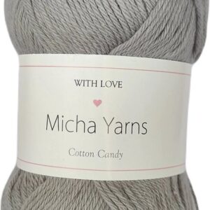 Micha Yarns 100% katoen haakgaren Grijs 020?