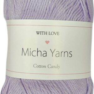 Micha Yarns 100% katoen haakgaren Lila (011)?