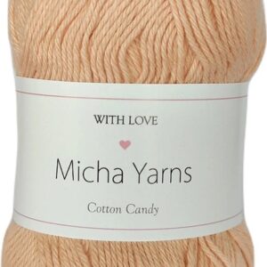 Micha Yarns 100% katoen haakgaren Perzik 005?