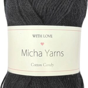 Micha Yarns 100% katoen haakgaren Zwart 000?