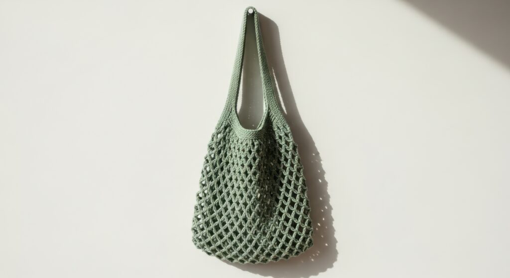 Mesh tas haken: gratis en makkelijk patroon