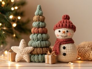 Kerstster haken: gratis en makkelijk patroon